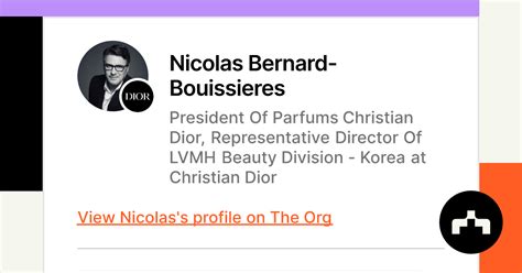 nicolas dior|Nicolas Bernard.